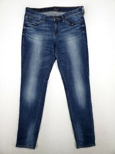 Lucky Brand Womens Charlie Skinny Jeans Size 10/30 Comfort Stretch Dark Wash EUC