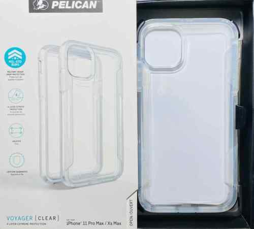 PELICAN VOYAGER CLEAR 4 Layer Protection Case for iPhone 11 Pro Max/ XS MAX #554