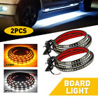 Running Step LED Side Board Light kit For Chevy Dodge GMC Ford Trucks Crew Cabs (For: More than one vehicle)
