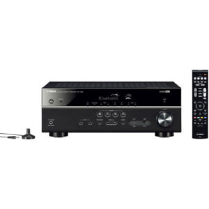 Yamaha RX-V385 5.1 Channel Home Theater Receiver with Bluetooth 100 Watts per Ch