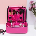 US Professional Handle Makeup Bag Cosmetic Case Storage Organizer Travel Kit Set