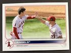 New Listing2022 Topps Angels Team Card Shohei Ohtani Mike Trout #159 Los Angeles Angels