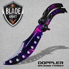 CSGO DOPPLER Practice Knife Balisong Butterfly Tactical Combat Trainer NEW