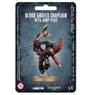 Blood Angels Chaplain with Jump Pack Space Marines Warhammer 40K NIB Blister