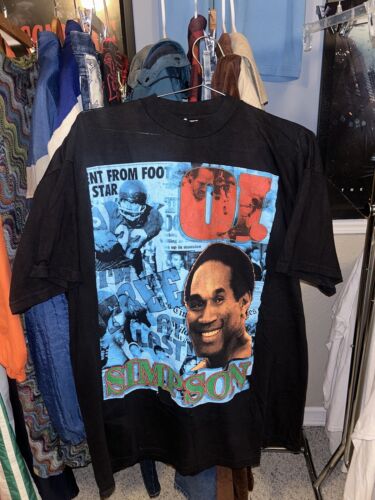 Vintage OJ Simpson Would Not Could No Did Not Rap Tee Sz XXL RARE 90’s