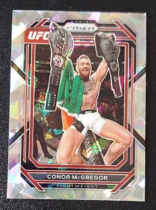 2023 Panini Select #125 Conor McGregor UFC SILVER CRACKED ICE PRIZM MINT! SP