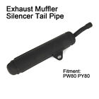 Stainless Steel Exhaust Muffler Escape Silencer Pipe For PY80 PW80 Motorcycle