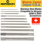 Bergeon Replacement Screwdriver Blades Tips for Bergeon 30080 30081 Swiss Made