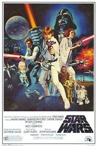 STAR WARS - A NEW HOPE MOVIE POSTER - 24x36 CLASSIC VINTAGE 5025