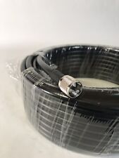 US MADE 75FT LMR400 COAX COAXIAL ULTRA LOW LOSS CABLE MALE PL-259 CB HAM RADIO