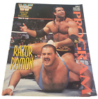 WWF 1993 Wrestling Program Magazine 216 Razor Ramon COMPLETE w/ POSTERS & FORMS!