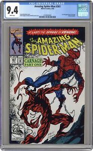 Amazing Spider-Man #361 1st Printing CGC 9.4 1992 2138303005 1st Carnage