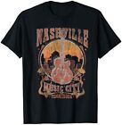 Nashville Tennessee Guitar Country Music City Guitarist Gift T-Shirt