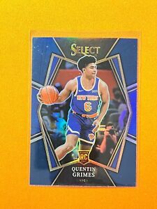 New Listing2021-22 Panini Select Prizm #159 Quentin Grimes RC