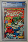 1975 Amazing Spider-Man 145 CGC 7.5,Bronze 25¢ Scorpion cover,Marvel Comics 6/75