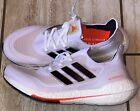 Adidas Ultraboost 21 Tokyo White Solar Red Mens Size 8 Womens 9 S23863