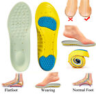 Plantar Fasciitis Arch Support Insoles Shoe Inserts Orthotic Flat Foot Feet Pain