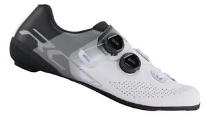 Shimano RC7 Carbon Road Bicycle Cycling Bike Shoes SH-RC702 White 42.5 (US 8.7)