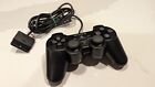Super-Clean Sony PlayStation2 (PS2) Dualshock2 Wired Controller, Black