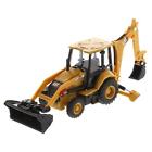 Diecast Masters 1/64 Caterpillar 420 XE Backhoe Loader with Auger, Forks 85765