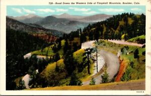 Postcard Flagstaff Mountain Boulder Colorado