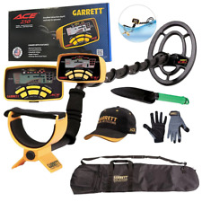 Garrett ACE 250 Metal Detector with All-Purpose Carry Bag, Ace Hat, Treasure Dig