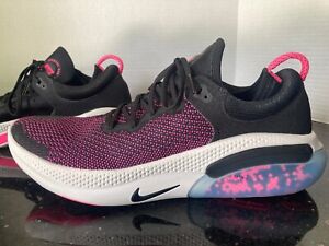 Nike Mens Joyride Run Flyknit Running Shoe Size 15 Black Pink Blast Knit Sneaker