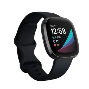 Fitbit Sense Advanced Activity Tracker Smartwatch Carbon/Graphite