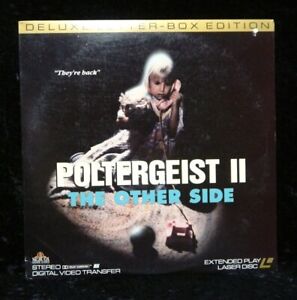 Poltergeist II 💿The Other Side Horror Laserdisc (1991) JoBeth Williams Craig T