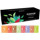 Choice Organics Sipping Box Tea Sampler, Variety Gift Box, 32 Total Tea Bags, 8