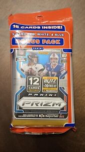 2021 Panini Prizm NFL Football Cello Fat Pack 15 Cards / Factory Sealed
