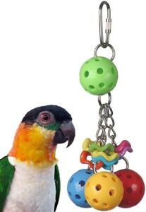 Jingleberries Bird Toy, Small/Medium Bird Size Chewing Parrot Toy Bird Supplies