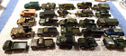Lot Of 25 Military Vehicles Army Trucks Troop Carriers Jeeps Helicopter