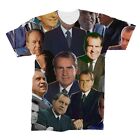 President Richard Nixon Photo Collage T-shirt