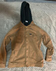 Columbia Mens Jacket Size M Brown/tan Button Up