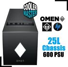 Gaming micro-ATX PC Chassis Case Cooler Master 600W PSU 25L Glass RGB AMD/Intel