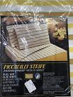 Vintage Lot Of 2 Sears NOS Piccadilly Full Size Flat Sheets  Retro Stripes