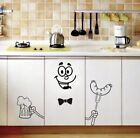 Smiley Face Decal Refrigerator Decal Wall Decal Sticker Home Accessories Sale