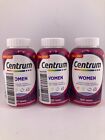 Lot of 3 Centrum Women Multivitamin Supplement (200 Tablets Each) 09/2024