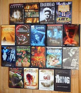 DVD Horror Movies - Pick and Choose Your Favorites