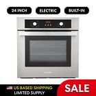 24 in. Stainless Steel Electric Wall Oven, True European Convection (Open Box)