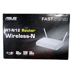 New ListingASUS RT-N12 4-Port Wireless-N Router 300 Mbps SSID x4 Tested