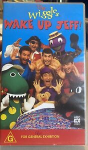 VINTAGE | The Wiggles Wake Up Jeff! VHS Tape (1996) Rare ABC