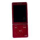 Sony Walkman NWZ-E473 4GB Red Digital Music Player MP3 (NO POWER CORD)