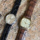 Lot Of 2Vintge Timex Men's Watches - Self Winding - RUNNING