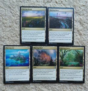 5x Thriving Lands MTG - Commander: Streets of New Capenna - NM Magic Cards