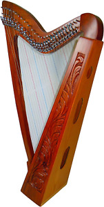 27 String Lever Harp Celtic Irish Style Carrying Bag Strings and Tuner