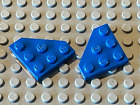2 x LEGO Blue Plate ref 2450 / set 75042 8462 7161 1054 6886 6955 75002 6986