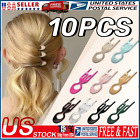 10PCS French Hair Pin,U-Shaped Wavy Hair Clip French Twist Hair Pin For Women