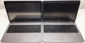 Mixed Lot of (2) HP ProBook 650 G2 Intel Core i5 6th Gen 8GB RAM No HDD *No Bat